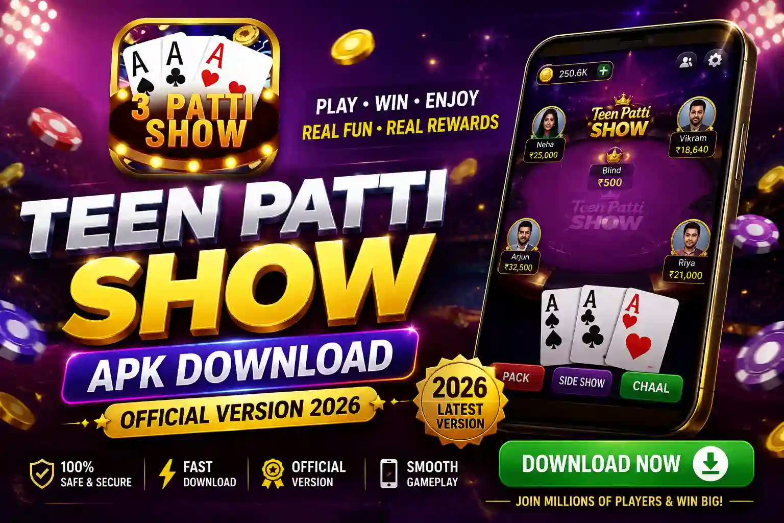 Teen Patti Show APK Download Official Version 2026